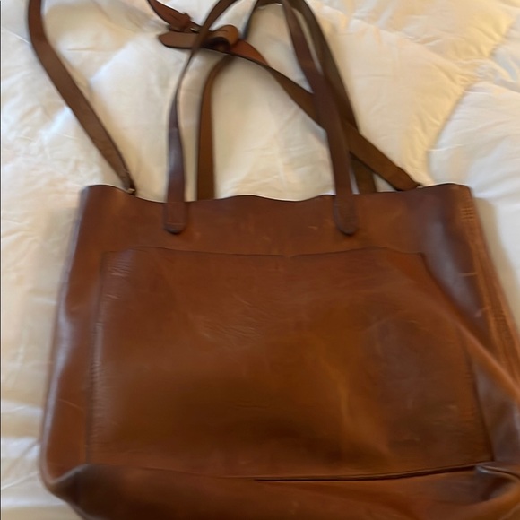 Brown Leather Tote Bag - Picture 9 of 9